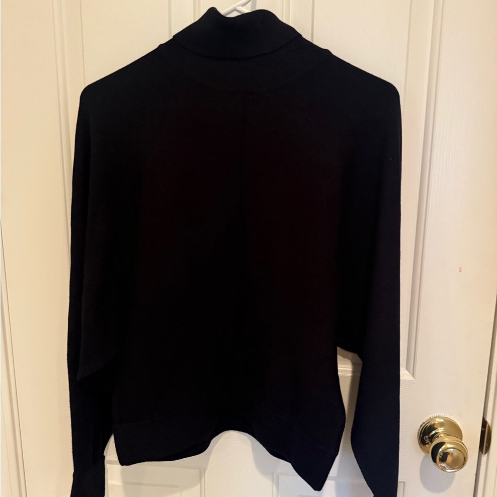 Zara Classic Black Turtleneck Sweater